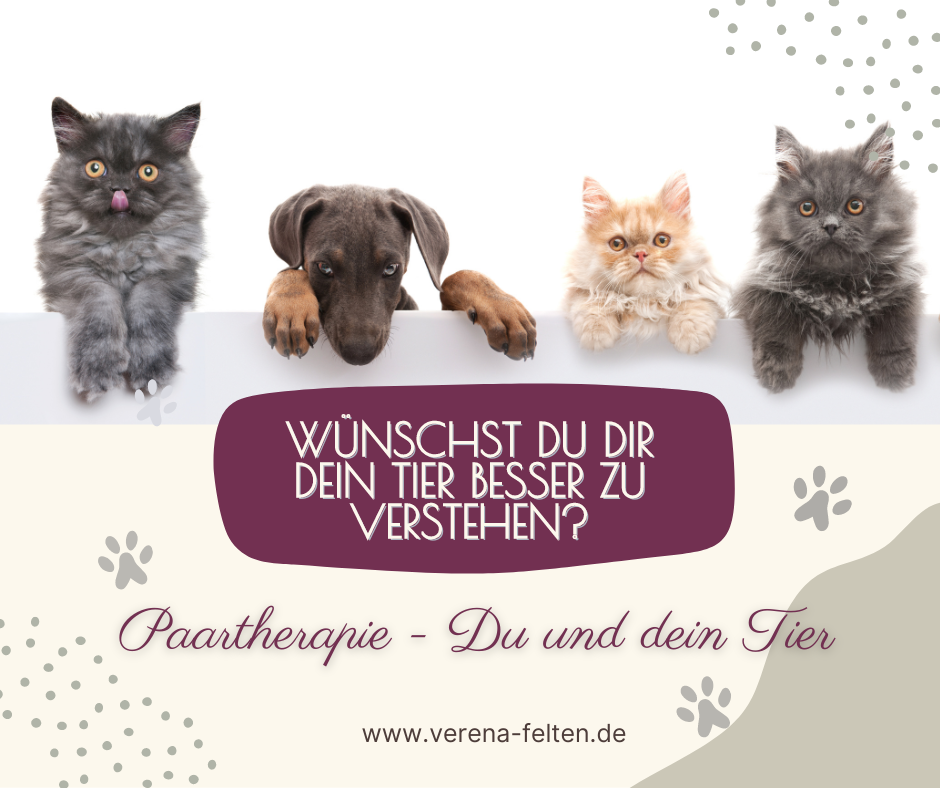Paartherapie - Du und dein Tier